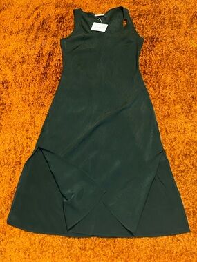 Universal Thread Forest Green Sleeveless Maxi Dress